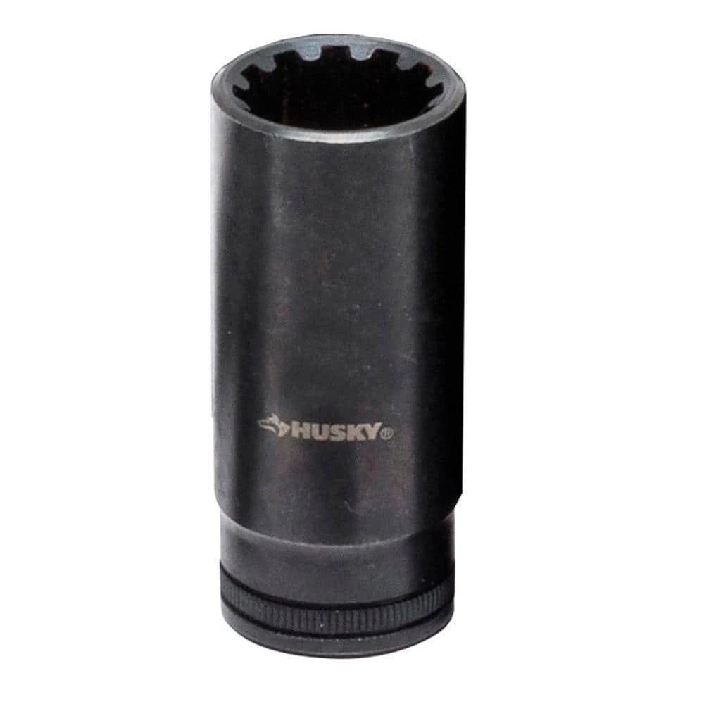 Husky 3/8 In. Drive 14 Mm Knurl Grip Deep Universal Socket 1 Husky 3/8 In. Drive 14 Mm Knurl Grip Deep Universal Socket