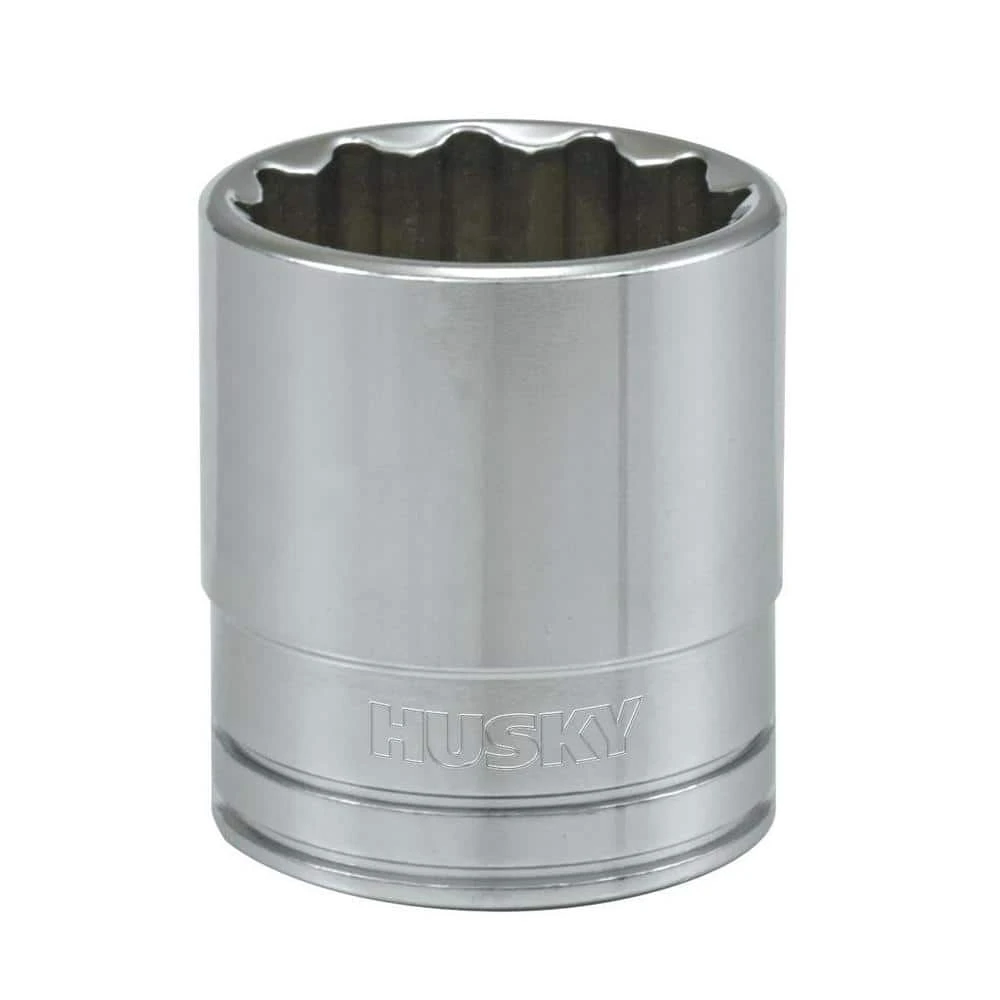 Husky 1/2 In. Drive 15/16 In. 12-Point SAE Standard Socket 1 Husky 1/2 In. Drive 15/16 In. 12-Point SAE Standard Socket