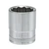 Husky 1/2 In. Drive 21 Mm 12-Point Metric Standard Socket