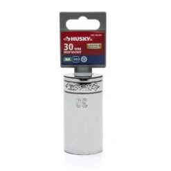Husky 1/2" Drive 12 Point Deep Metric Socket 30mm 6 Husky 1/2" Drive 12 Point Deep Metric Socket 30mm -Husky Shop husky sockets h2d12p30mm 40 1000