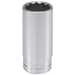 Husky 1/2 In. Drive 1 In. 12-Point SAE Deep Socket