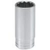 Husky 1/2 In. Drive 15/16 In. 12-Point SAE Deep Socket