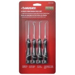 Husky Precision Hook And Pick Tool Set (4-Piece) 8 Husky Precision Hook And Pick Tool Set (4-Piece) -Husky Shop husky specialty hand tools 60004h a0 1000
