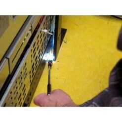 Husky 14 In. Anodized Aluminum Lighted 3 Lb. Magnetic Pick-Up Tool With Articulating Head -Husky Shop husky specialty hand tools 91581h c3 1000