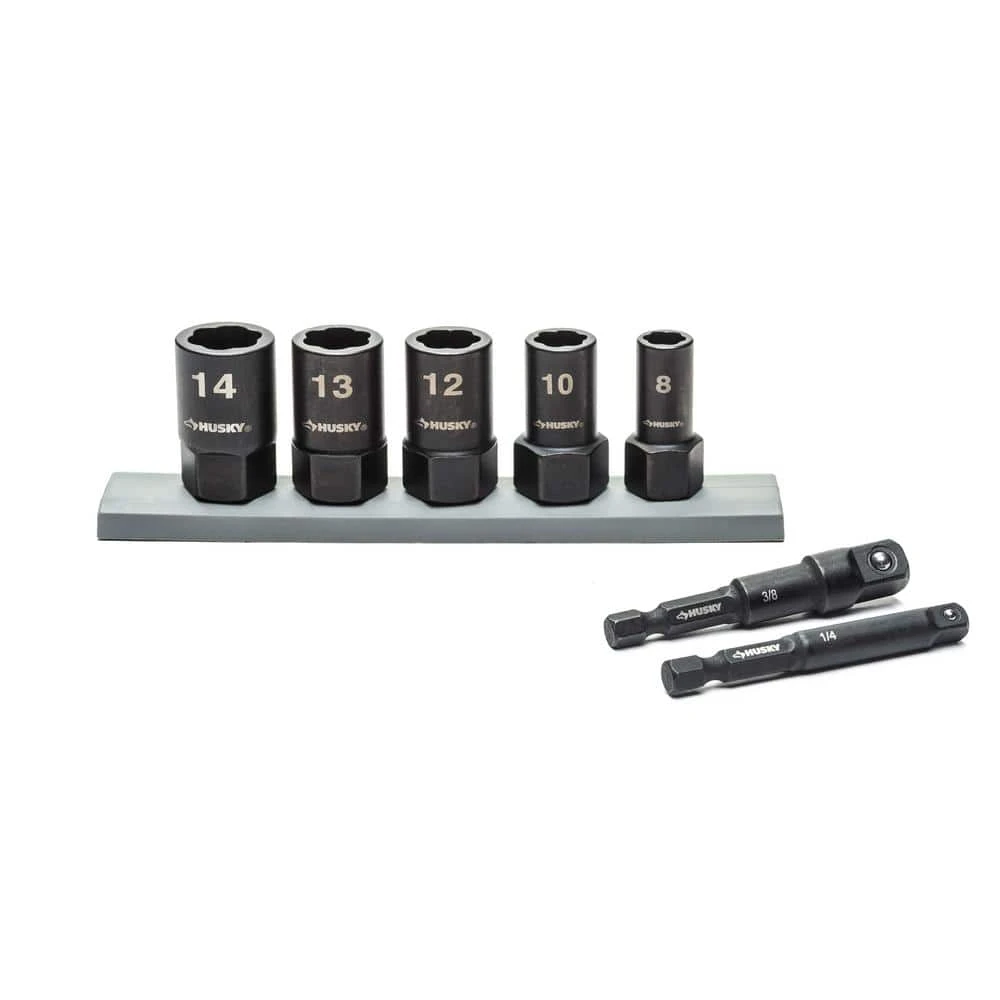 Husky Metric Dual Direction Extraction Socket Set (7-Piece) 1 Husky Metric Dual Direction Extraction Socket Set (7-Piece)