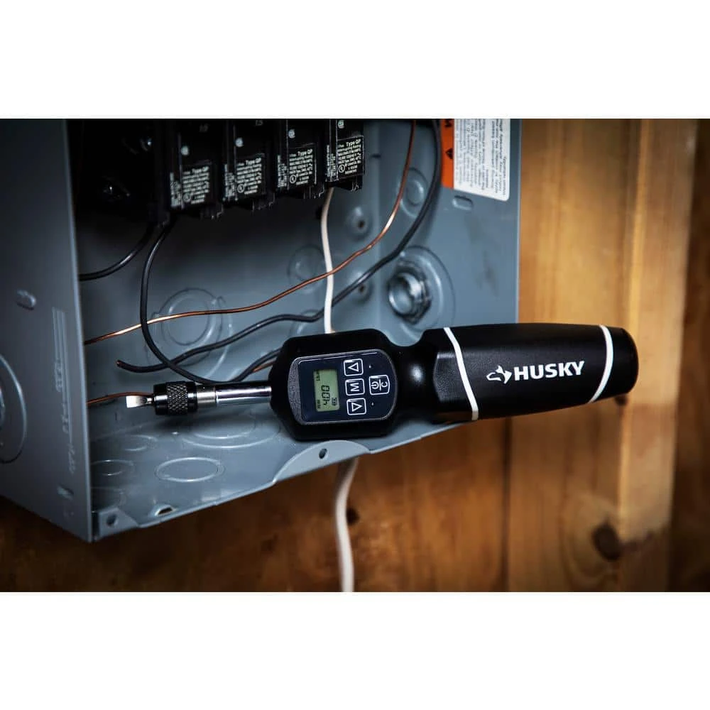Husky 8-40 In./lbs. 1/4 In. Drive Electronic Torque Screwdriver 8 Husky 8-40 In./lbs. 1/4 In. Drive Electronic Torque Screwdriver - Image 8