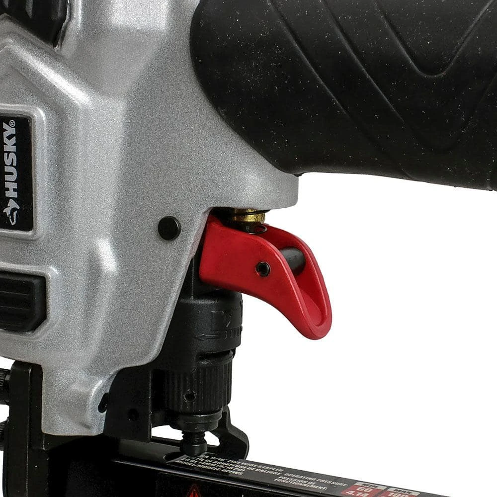 Husky 20-Gauge 9/16 In. Fine Wire Stapler - Compatible With Arrow T50 Staples 5 Husky 20-Gauge 9/16 In. Fine Wire Stapler - Compatible With Arrow T50 Staples - Image 5