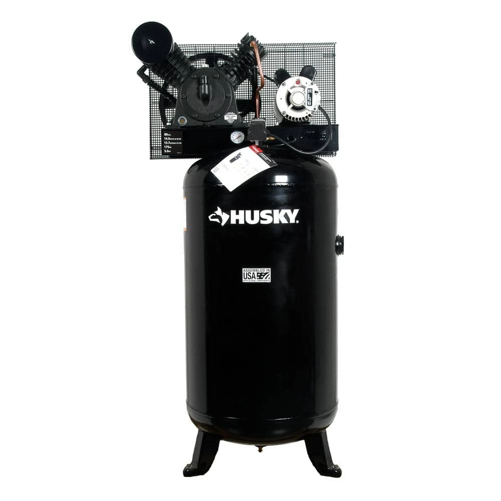 Husky 80 Gal. 5 HP 2-Stage Air Compressor 1 Husky 80 Gal. 5 HP 2-Stage Air Compressor