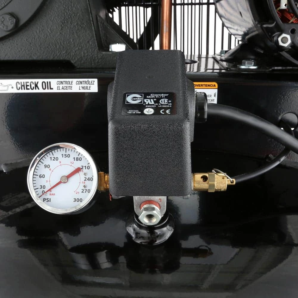 Husky 80 Gal. 5 HP 2-Stage Air Compressor 2 Husky 80 Gal. 5 HP 2-Stage Air Compressor - Image 2