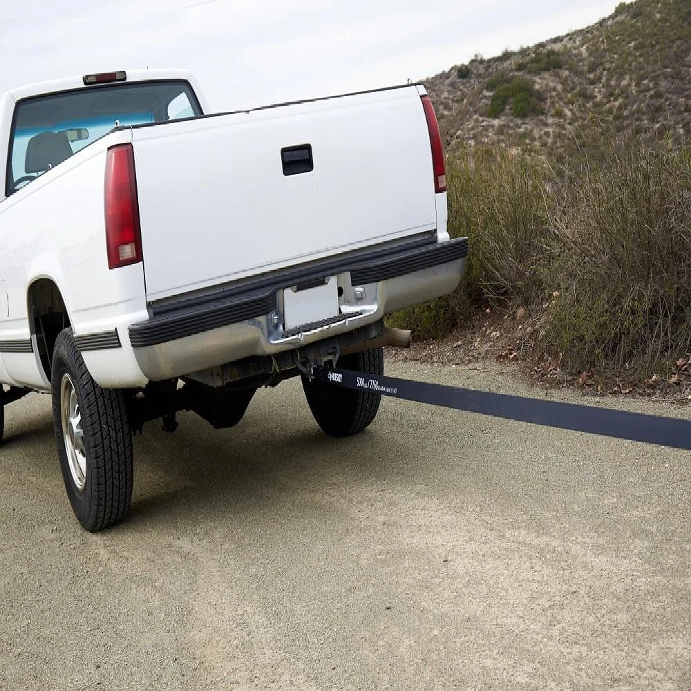 Husky 2 In. X 15 Ft. Tow Strap With Hooks 4 Husky 2 In. X 15 Ft. Tow Strap With Hooks - Image 4