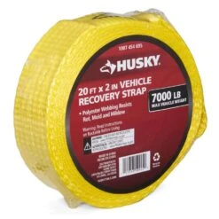 Husky 2 In. X 20 Ft. Recovery Tow Strap -Husky Shop husky tie down hardware accessories 59925 44 1000