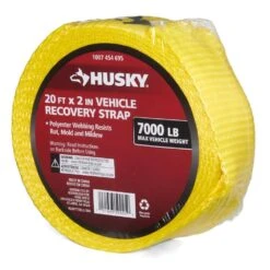 Husky 2 In. X 20 Ft. Recovery Tow Strap -Husky Shop husky tie down hardware accessories 59925 fa 1000