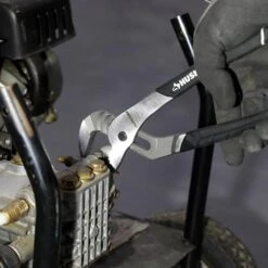 Husky 12 In. Quick Adjusting Curved Jaw Groove Joint Pliers -Husky Shop husky tongue groove pliers 90142 31 1000