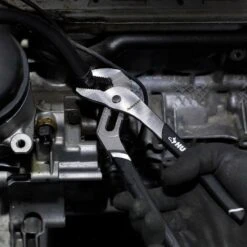 Husky 12 In. Quick Adjusting Curved Jaw Groove Joint Pliers -Husky Shop husky tongue groove pliers 90142 fa 1000