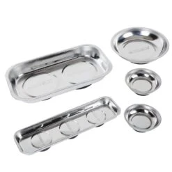 Husky Magnetic Small Parts Tray Set With Pickup Tool And 300 Lumens Head Lamp -Husky Shop husky tool accessories 90661 4f 1000