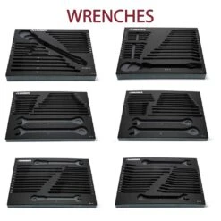 Husky EVA Foam Storage Trays For 1,025-Piece Tool Set (19-Trays) -Husky Shop husky tool accessories h1025evamts 1d 1000