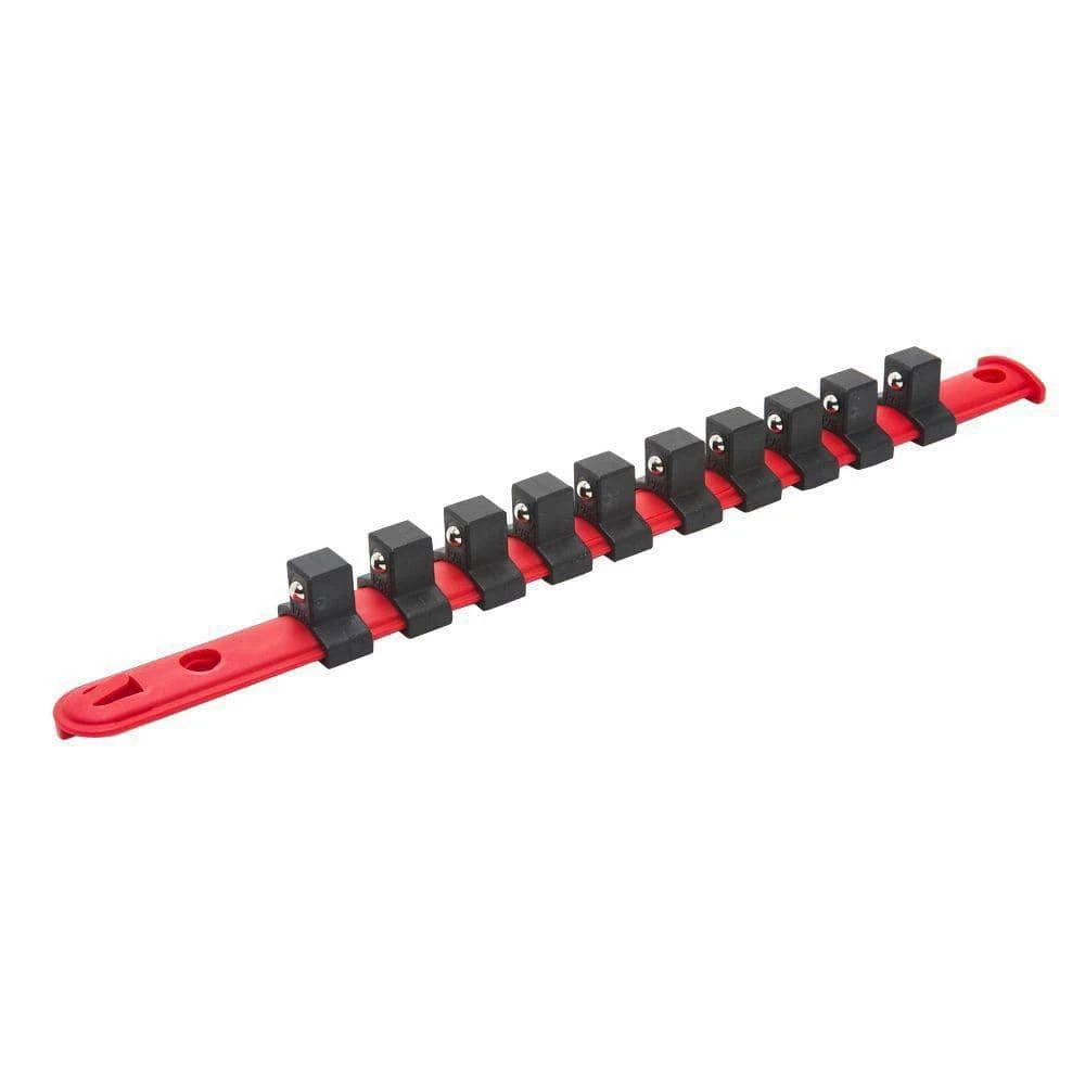 Husky 1/2 In. Drive Socket Rail (10-Sockets) 1 Husky 1/2 In. Drive Socket Rail (10-Sockets)