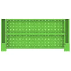 Husky 46 In. Gloss Green Steel Pegboard Attachment -Husky Shop husky tool storage accessories h46pegboardgrn 1d 1000