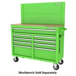 Husky 46 In. Gloss Green Steel Pegboard Attachment -Husky Shop husky tool storage accessories h46pegboardgrn 40 1000