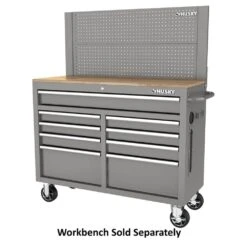 Husky 46 In. Gloss Gray Steel Pegboard Attachment -Husky Shop husky tool storage accessories h46pegboardgry 40 1000