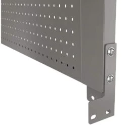 Husky 46 In. Gloss Gray Steel Pegboard Attachment -Husky Shop husky tool storage accessories h46pegboardgry a0 1000