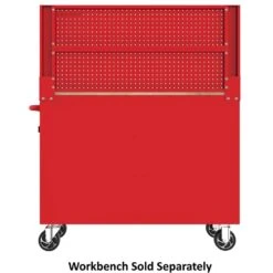 Husky 46 In. Gloss Red Steel Pegboard Attachment -Husky Shop husky tool storage accessories h46pegboardred 66 1000