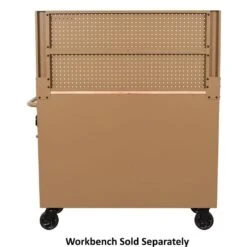 Husky 46 In. Gloss Tan Steel Pegboard Attachment -Husky Shop husky tool storage accessories h46pegboardtan 66 1000