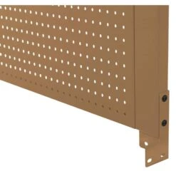 Husky 46 In. Gloss Tan Steel Pegboard Attachment -Husky Shop husky tool storage accessories h46pegboardtan a0 1000
