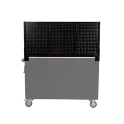 Husky Modular 52 In. W Standard Duty Black Pegboard Attachment -Husky Shop husky tool storage accessories h52pegmod 1f 1000