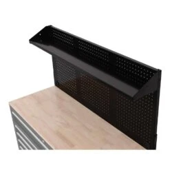 Husky Modular 52 In. W Standard Duty Black Pegboard Attachment -Husky Shop husky tool storage accessories h52pegmod 77 1000