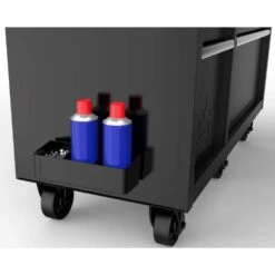 Husky 10 In. W X 3.2 In. D Magnetic Side Tray With Removable Dividers -Husky Shop husky tool storage accessories hmstdiv fa 1000