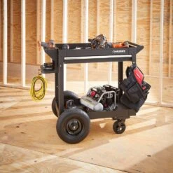 Husky Power Tool Holder For 36 In. All-Terrain Cart -Husky Shop husky tool storage accessories pwrtoolholder 4f 1000