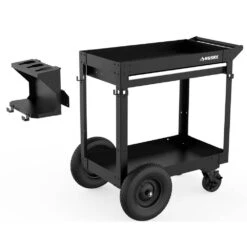 Husky Power Tool Holder For 36 In. All-Terrain Cart -Husky Shop husky tool storage accessories pwrtoolholder 66 1000