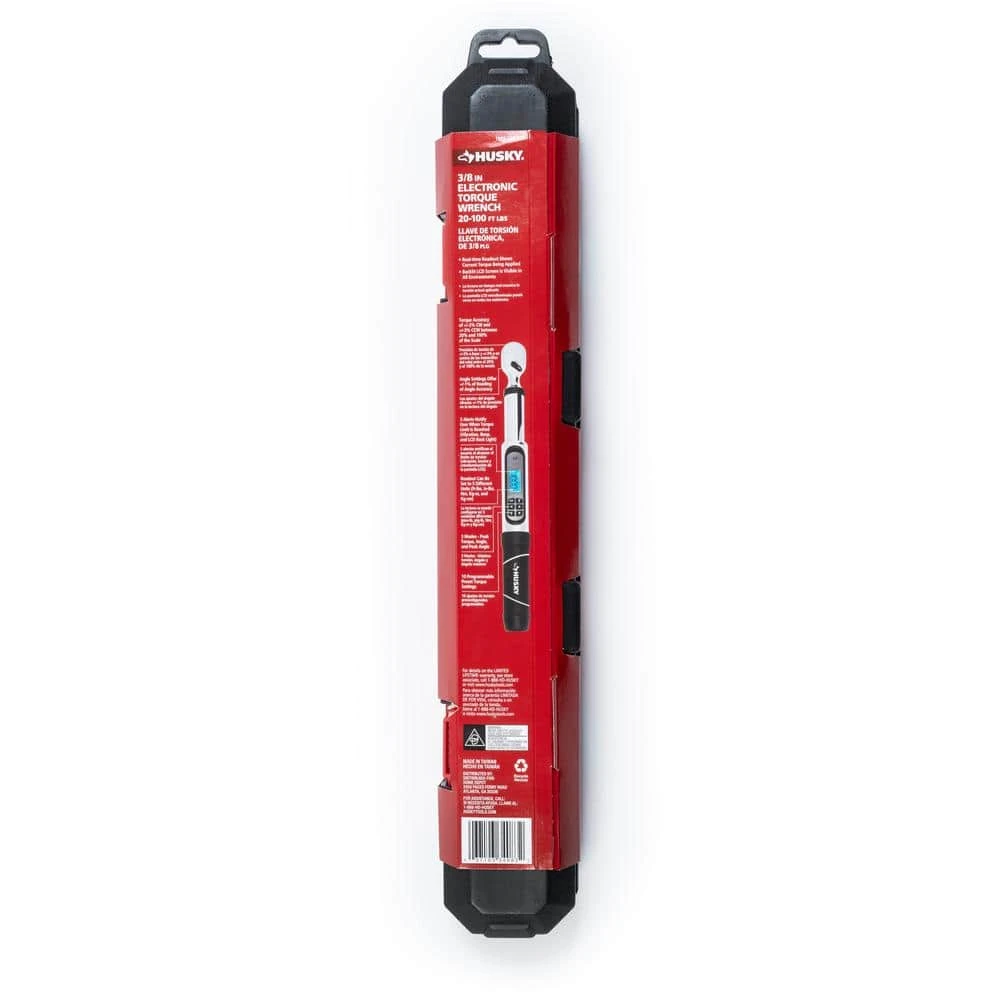 Husky 3/8 In. Drive Electronic Torque Wrench 5 Husky 3/8 In. Drive Electronic Torque Wrench - Image 5