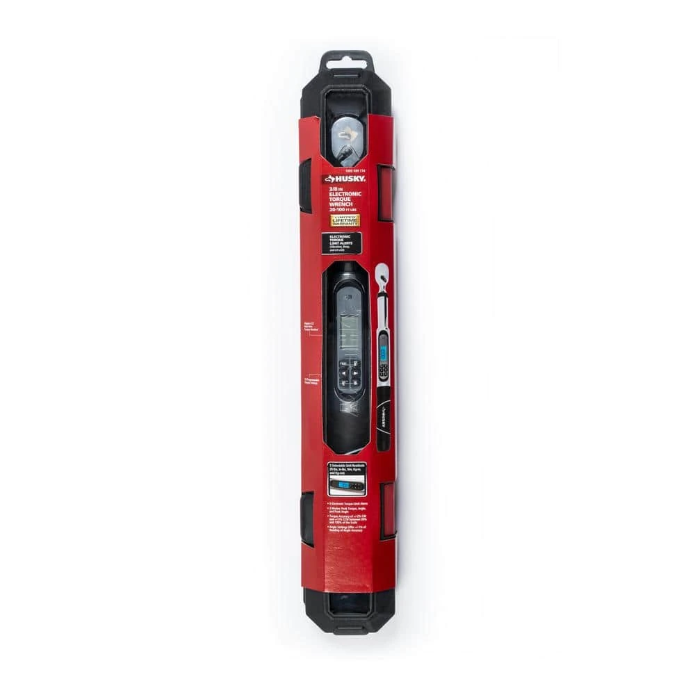 Husky 3/8 In. Drive Electronic Torque Wrench 4 Husky 3/8 In. Drive Electronic Torque Wrench - Image 4