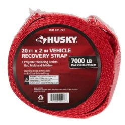 Husky 20 Ft. Vehicle Recovery Strap