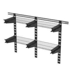 Husky 24 In. Vertical Rail For Garage Wall Track System -Husky Shop husky track systems 70220hwvr 40 1000