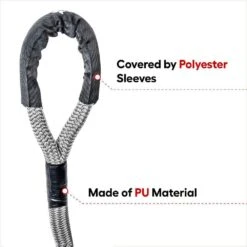 Husky 7/8 In. X 30 Ft. 23400 Lbs. Kinetic Recovery Rope 10 Husky 7/8 In. X 30 Ft. 23400 Lbs. Kinetic Recovery Rope -Husky Shop husky trailer parts accessories ahk3006 c3 1000