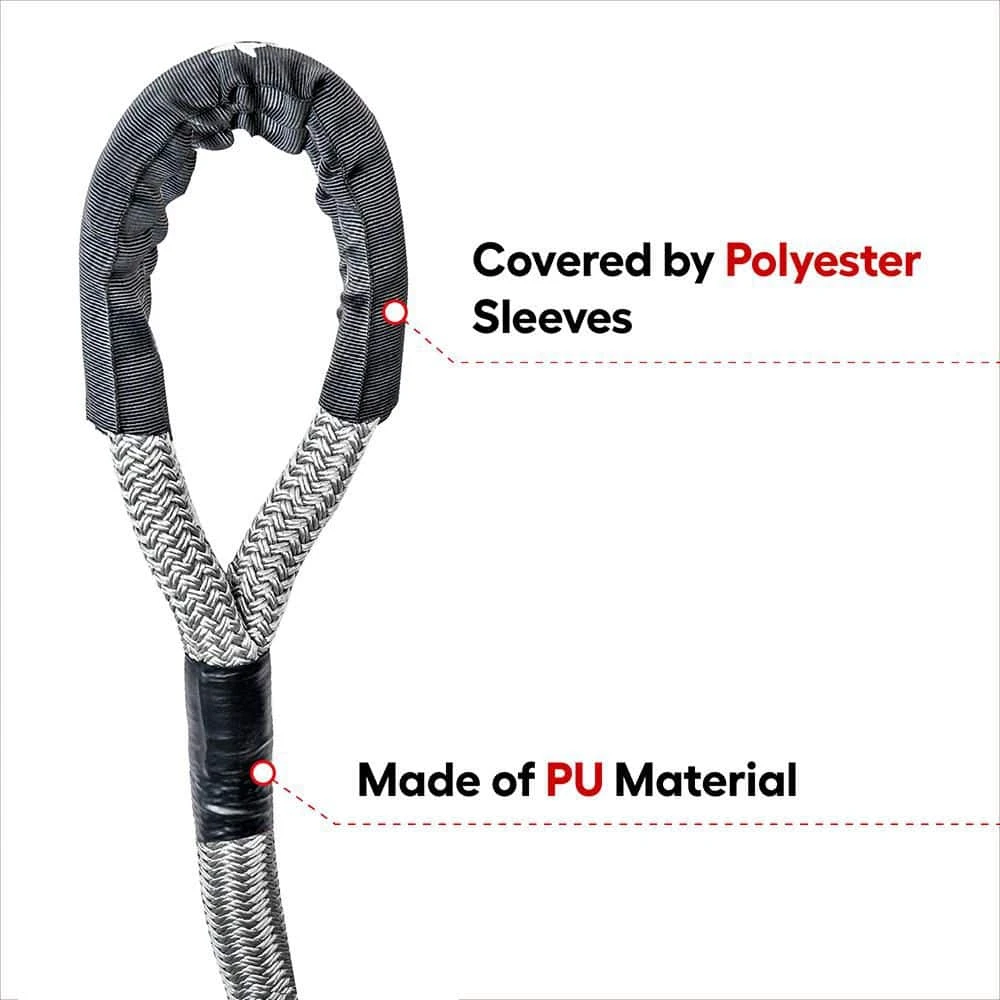 Husky 7/8 In. X 30 Ft. 23400 Lbs. Kinetic Recovery Rope 3 Husky 7/8 In. X 30 Ft. 23400 Lbs. Kinetic Recovery Rope - Image 3