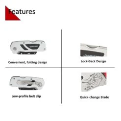 Husky Compact Folding Lock-Back Utility Knife -Husky Shop husky utility knives 00002 1f 1000