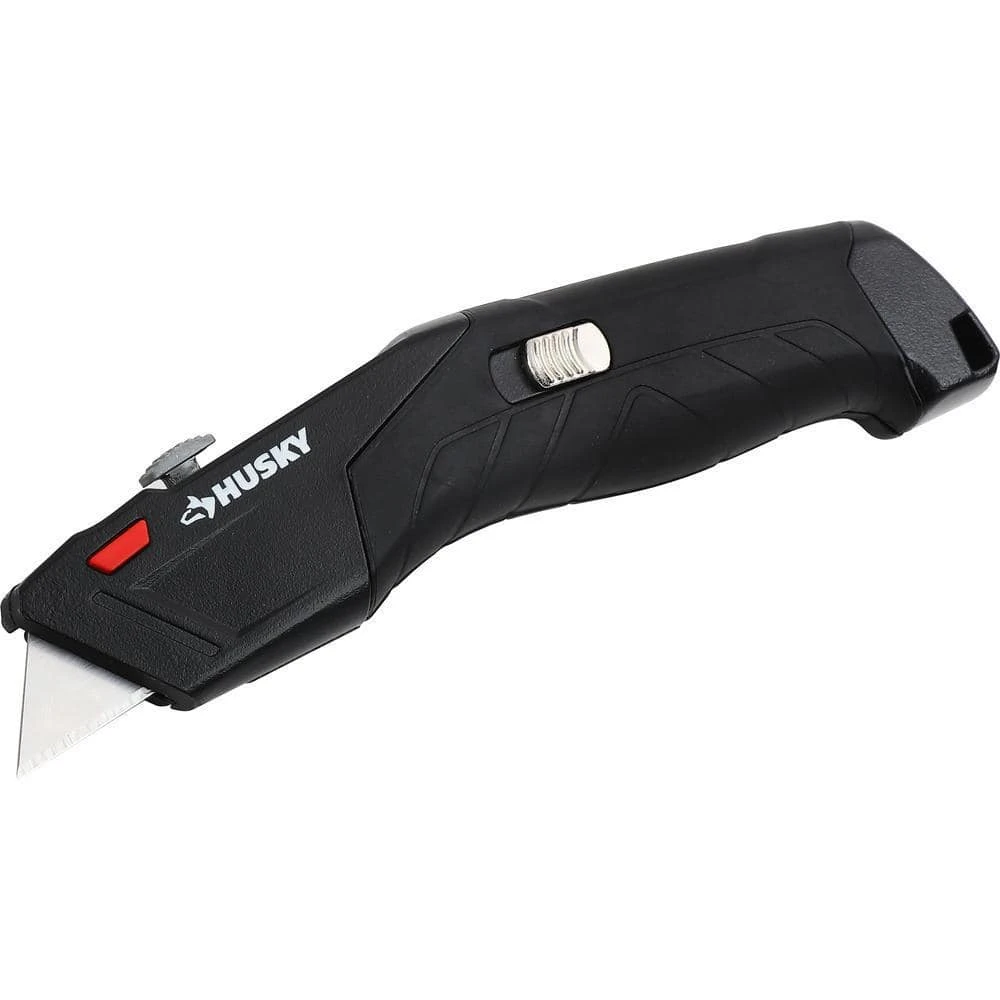 Husky Auto-Loading Retractable Unility Knife 1 Husky Auto-Loading Retractable Unility Knife