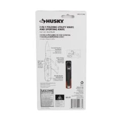 Husky 2-in-1 Folding Utility Knife And Sporting Knife -Husky Shop husky utility knives 99978 76 1000