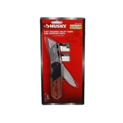 Husky 2-in-1 Folding Utility Knife And Sporting Knife -Husky Shop husky utility knives 99978 fa 1000