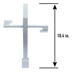 Husky 4-in-1 Combination Water Meter Valve Tool, 10.4 In. Length -Husky Shop husky water meter keys 410 409 0111 66 1000