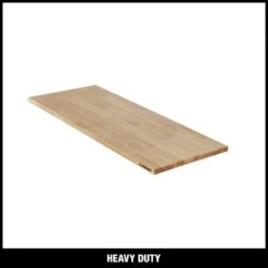 Husky 56 In. W X 23 In. D X 1.25 In. H Solid Wood Work Surface For Heavy Duty Welded Steel Garage Storage System