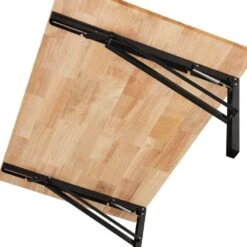 Husky 41 In. W X 24 In. D Folding Wood Top Wall Mounted Workbench -Husky Shop husky workbenches g4100fw us 1d 1000