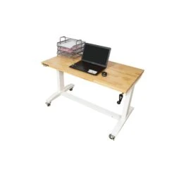Husky 46 In. Adjustable Height Work Table In White -Husky Shop husky workbenches holt46xdbj2 1d 1000