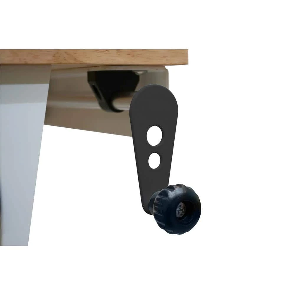 Husky Tool Storage 62 In. W White Adjustable Height Work Table With 2-Drawers 13 Husky Tool Storage 62 In. W White Adjustable Height Work Table With 2-Drawers - Image 13