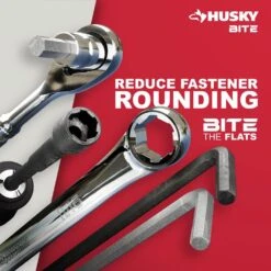 Husky BITE SAE And Metric Combination Wrench Set (20-Piece) -Husky Shop husky wrench sets hbcw20xlsmcb 76 1000