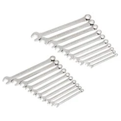 Husky BITE SAE And Metric Combination Wrench Set (20-Piece) -Husky Shop husky wrench sets hbcw20xlsmcb a0 1000